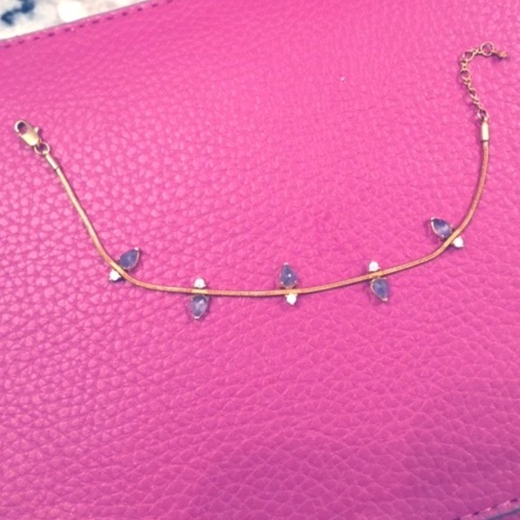 Anthropologie Raindrop Stone Bracelet - Picture 2 of 2